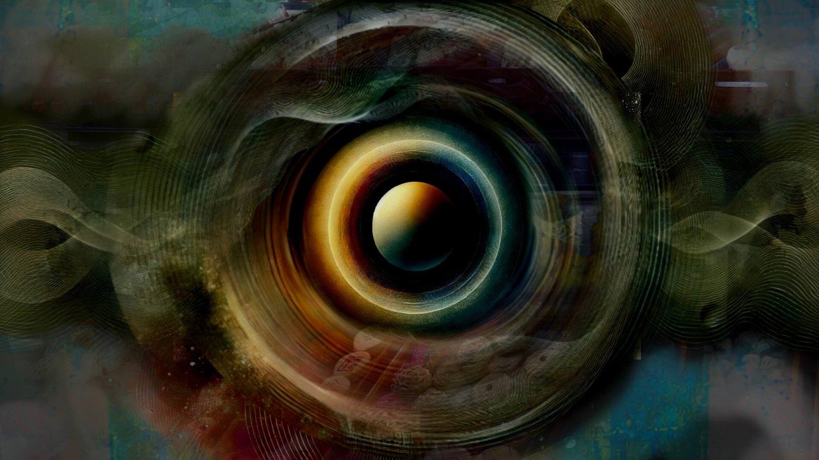 An experimental piece playing with deepening color and mood