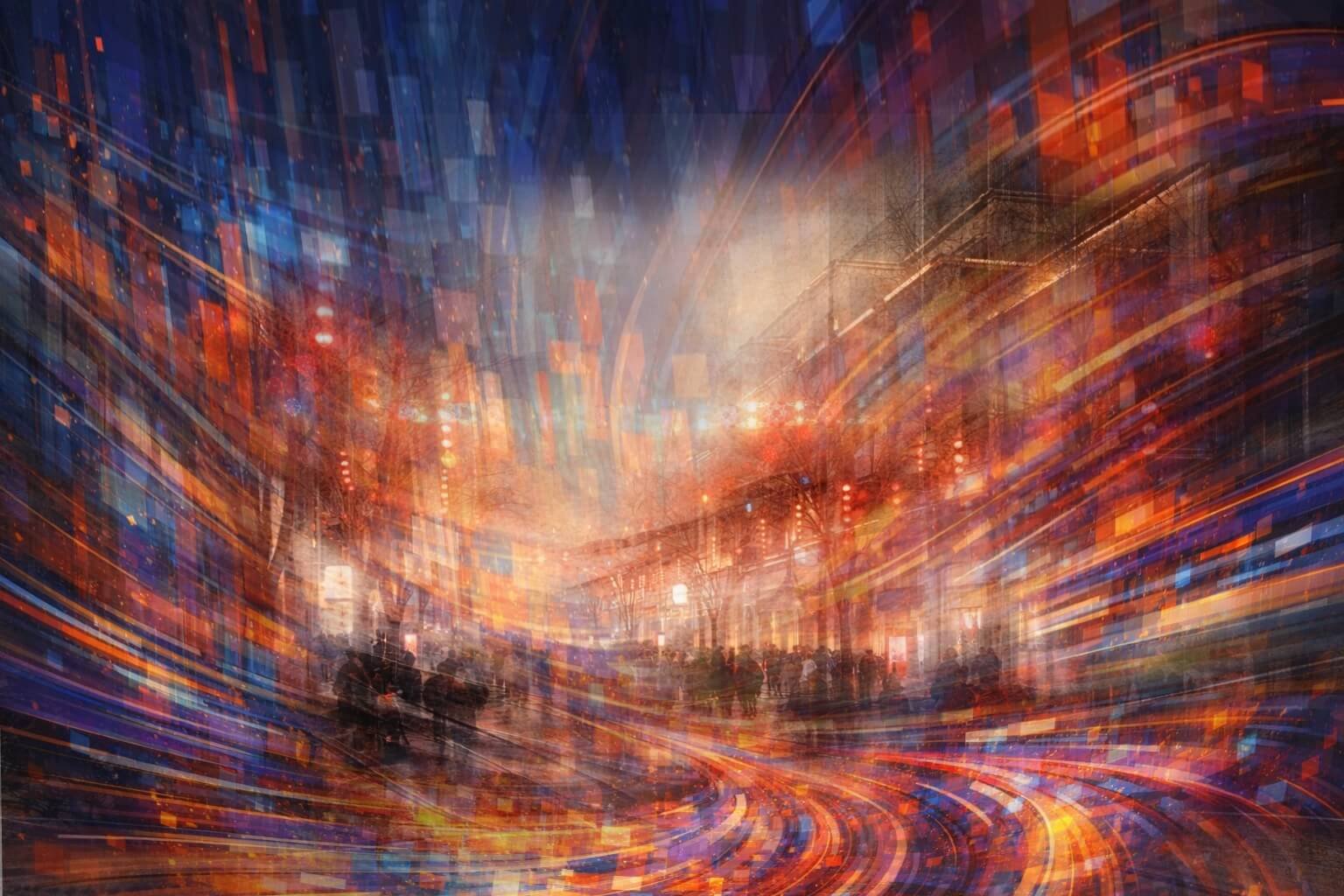 abstract images from Beijing China